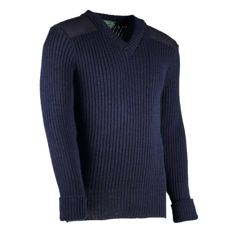 Woolly Pully (NATO) Vee-neck sweater - 9043