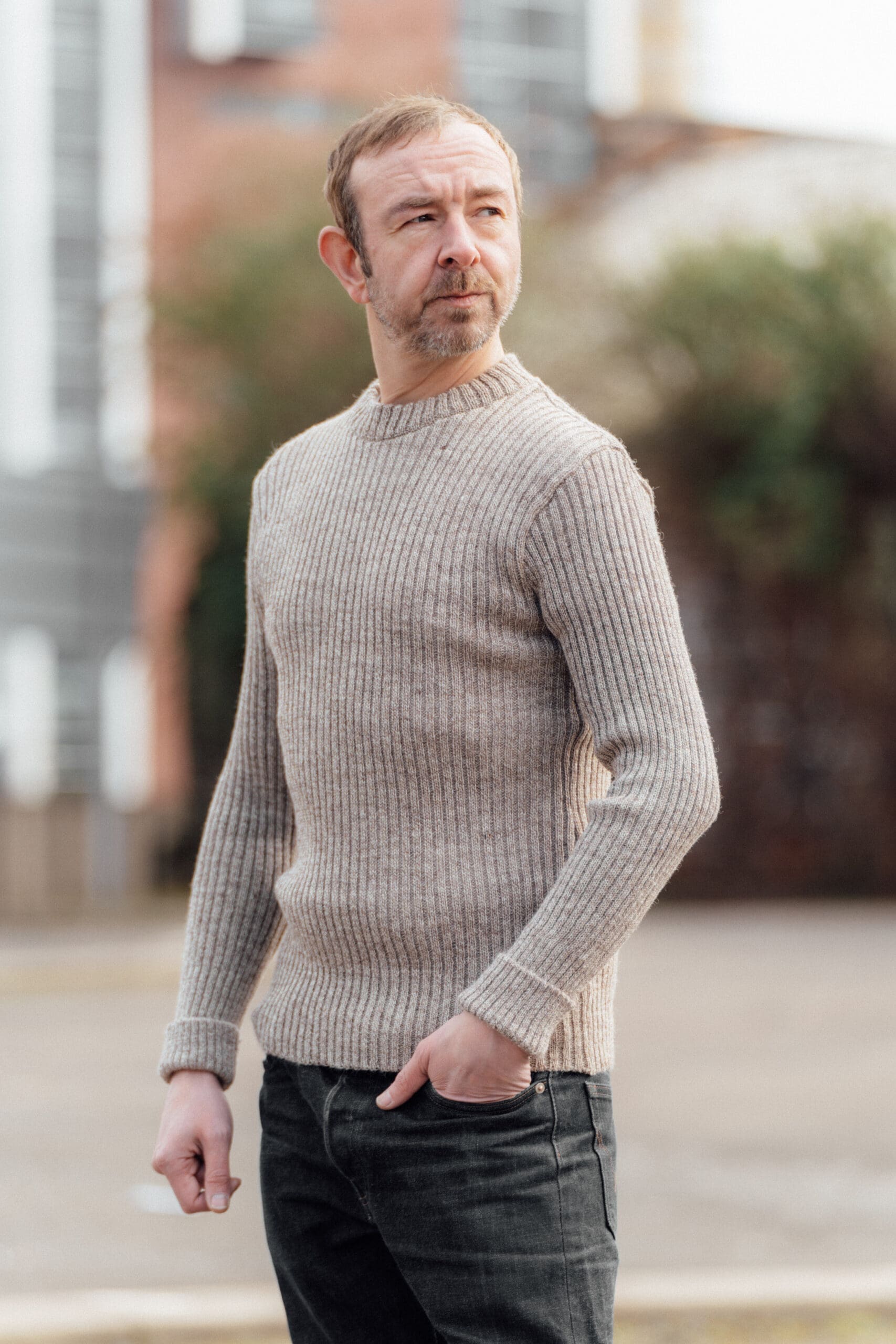 Welbeck Woolly Pully Sweater (No Patches)