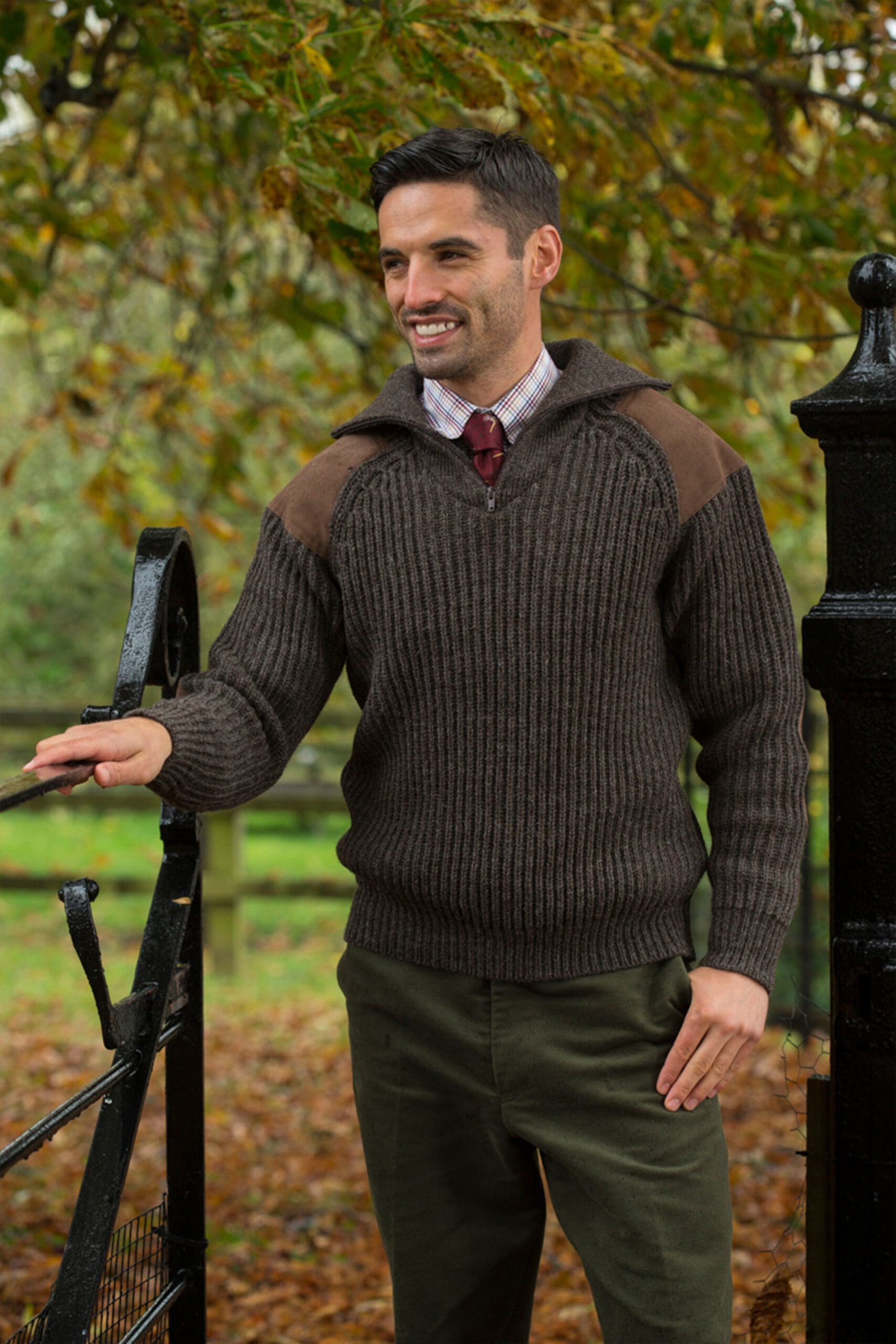 Exmoor Quarter Zip Sweater Exmoor Quarter Zip Sweater