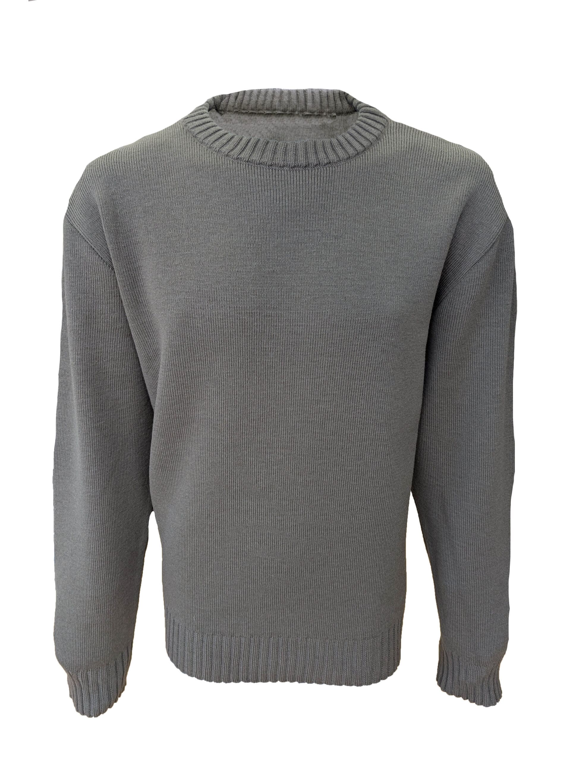Classic Crew Neck Midweight Knit Classic Crew Neck Midweight Knit