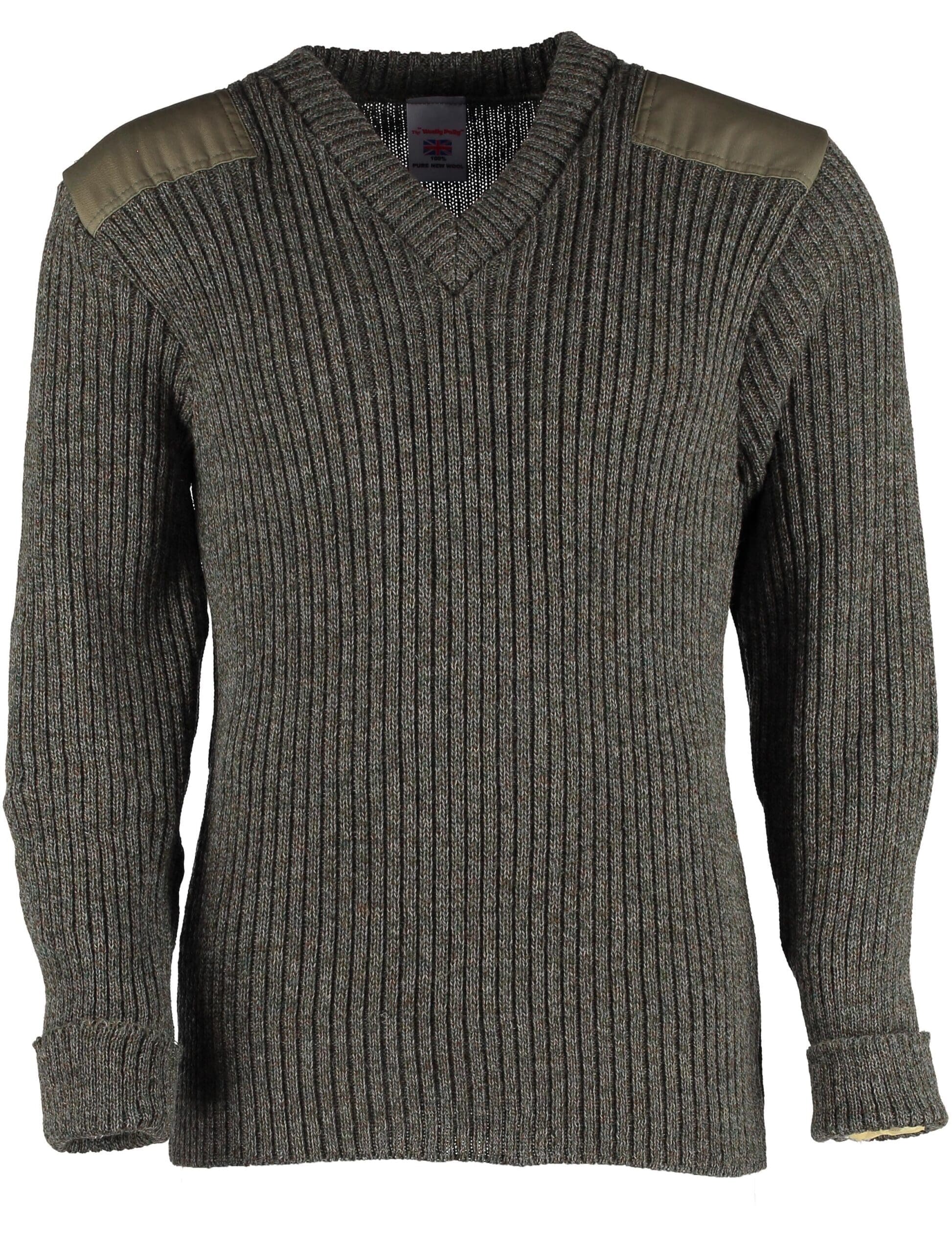 Woolly Pully (NATO) Vee-neck sweater - 9043 Woolly Pully (NATO) Vee-neck sweater - 9043