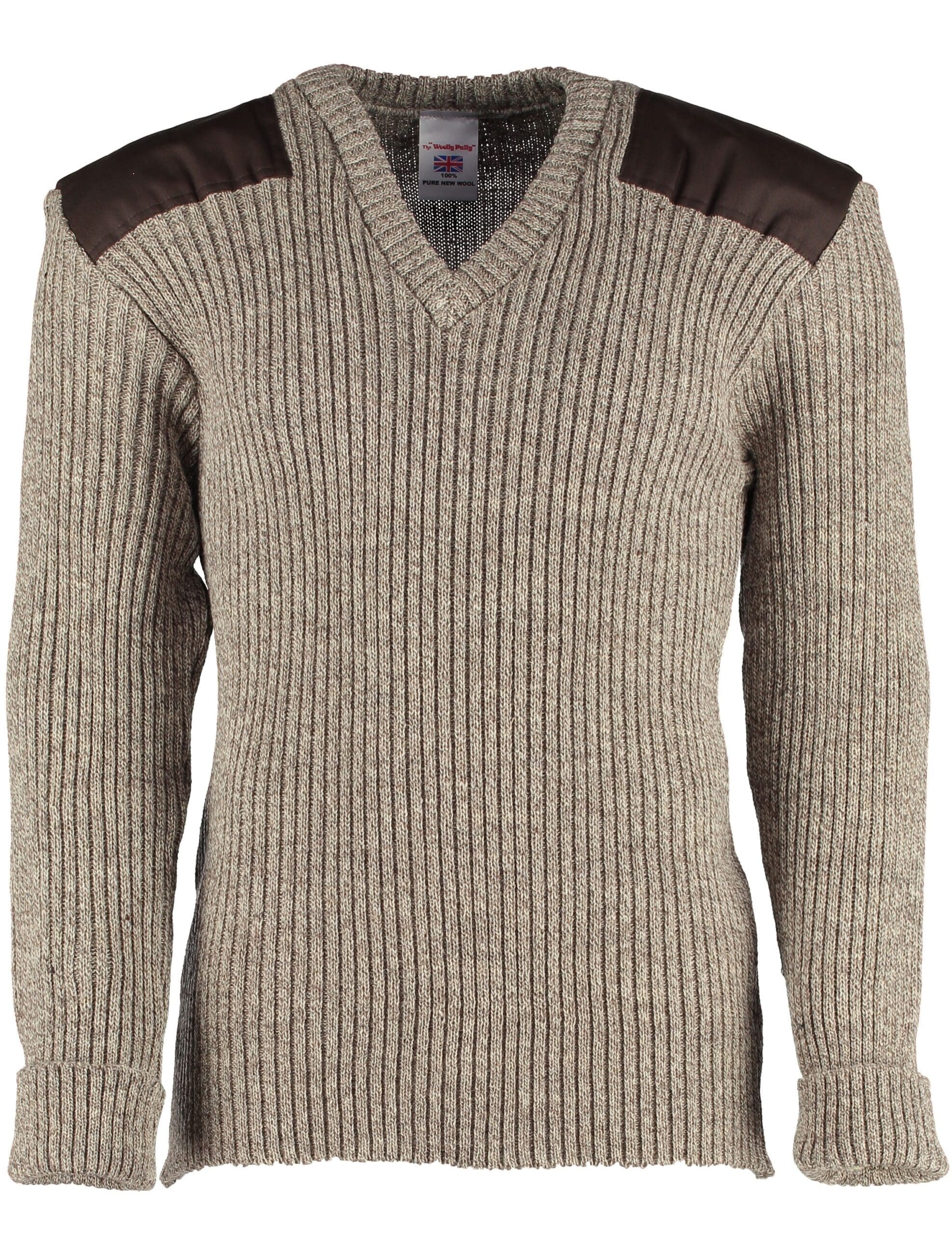 Woolly Pully (NATO) Vee-neck sweater - 9043 Woolly Pully (NATO) Vee-neck sweater - 9043