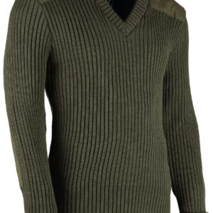 Woolly Pully (NATO) Vee-neck sweater - 9043 Woolly Pully (NATO) Vee-neck sweater - 9043