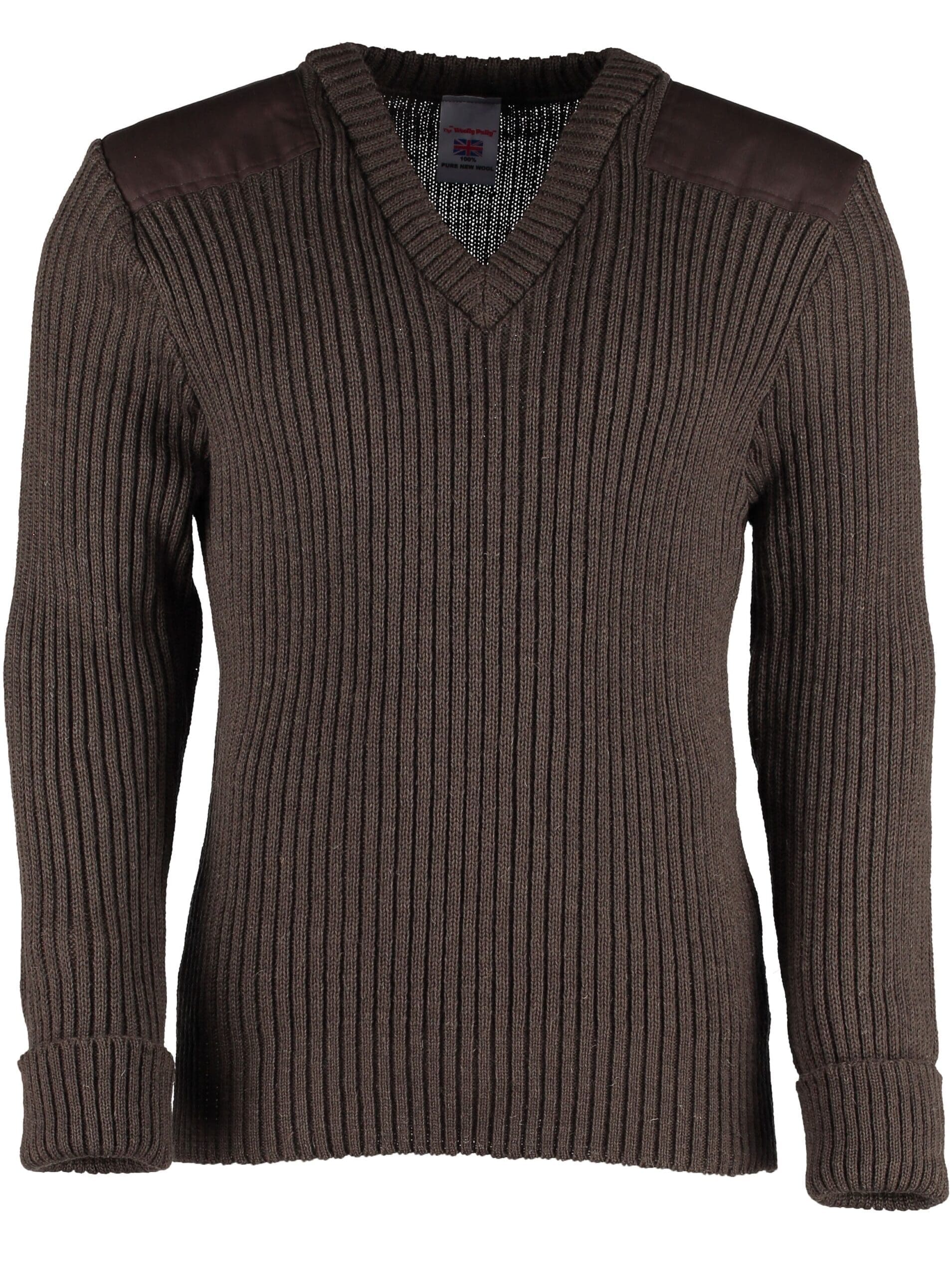 Woolly Pully (NATO) Vee-neck sweater - 9043 Woolly Pully (NATO) Vee-neck sweater - 9043