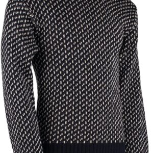 Classical Norwegian patterned crew neck sweater