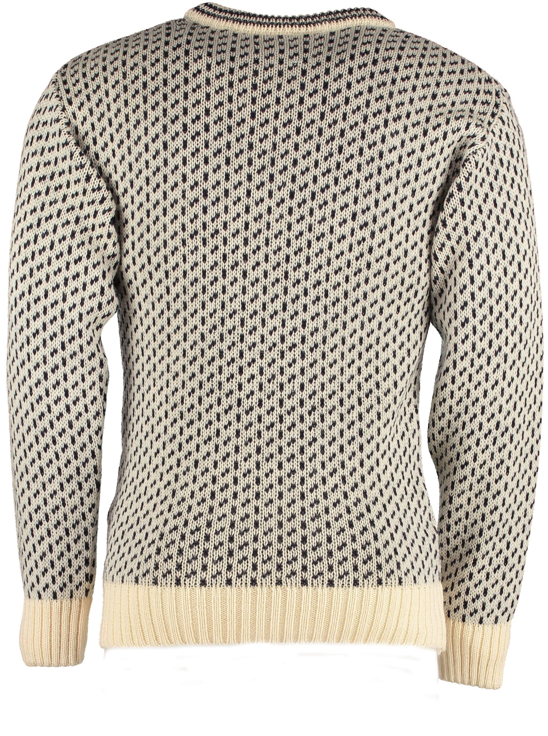 Classical Norwegian patterned crew neck sweater Classical Norwegian patterned crew neck sweater