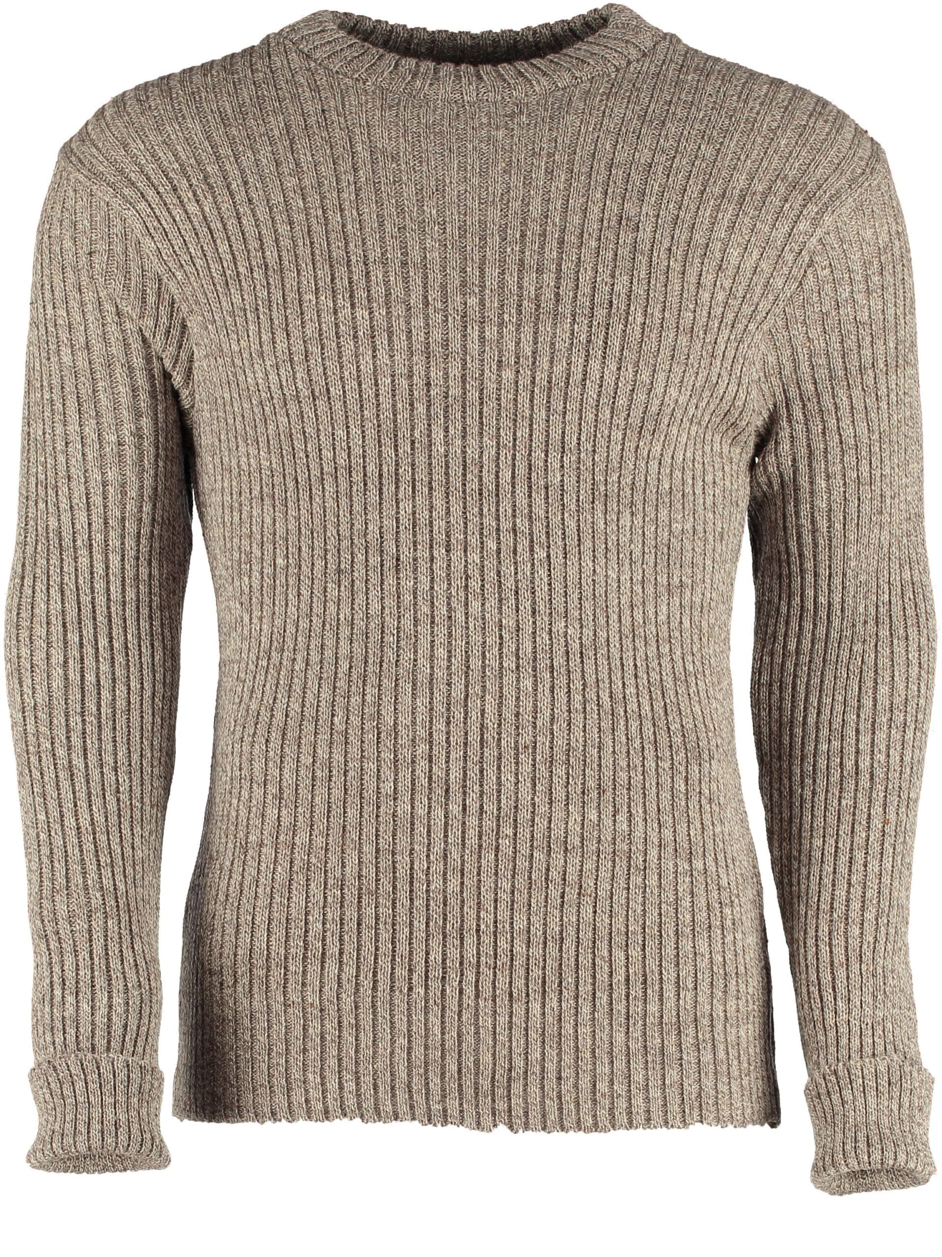 Woolly Pully Crew Neck Sweater (No Patches)