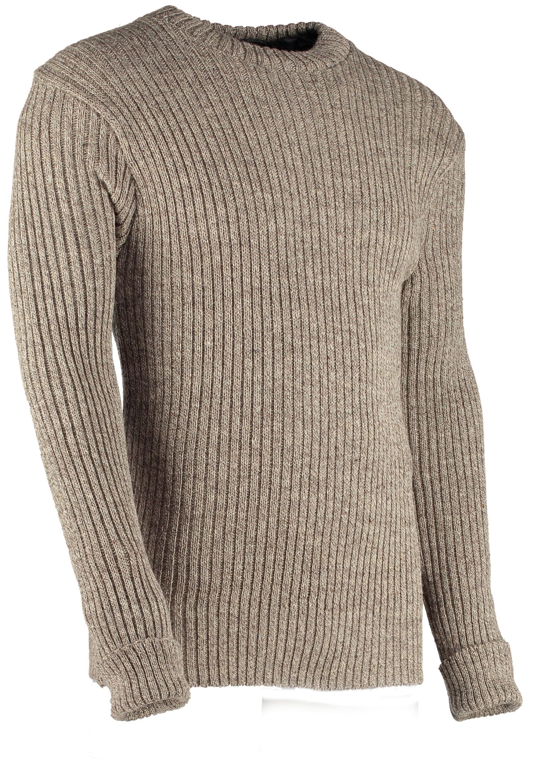 Woolly Pully Crew Neck Sweater (No Patches)