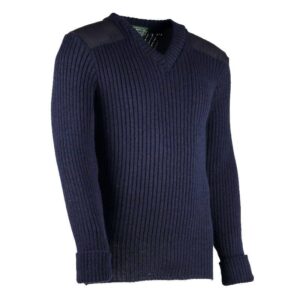 Woolly Pully (NATO) Vee-neck sweater - 9043 Woolly Pully (NATO) Vee-neck sweater - 9043