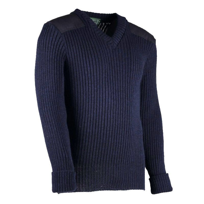 Woolly Pully (NATO) Vee-neck sweater - 9043 Woolly Pully (NATO) Vee-neck sweater - 9043