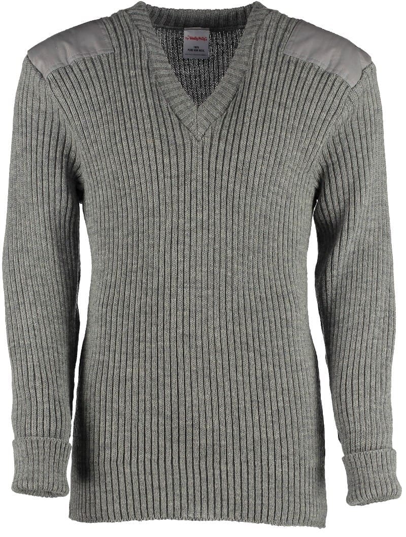 Woolly Pully (NATO) Vee-neck sweater - 9043 Woolly Pully (NATO) Vee-neck sweater - 9043