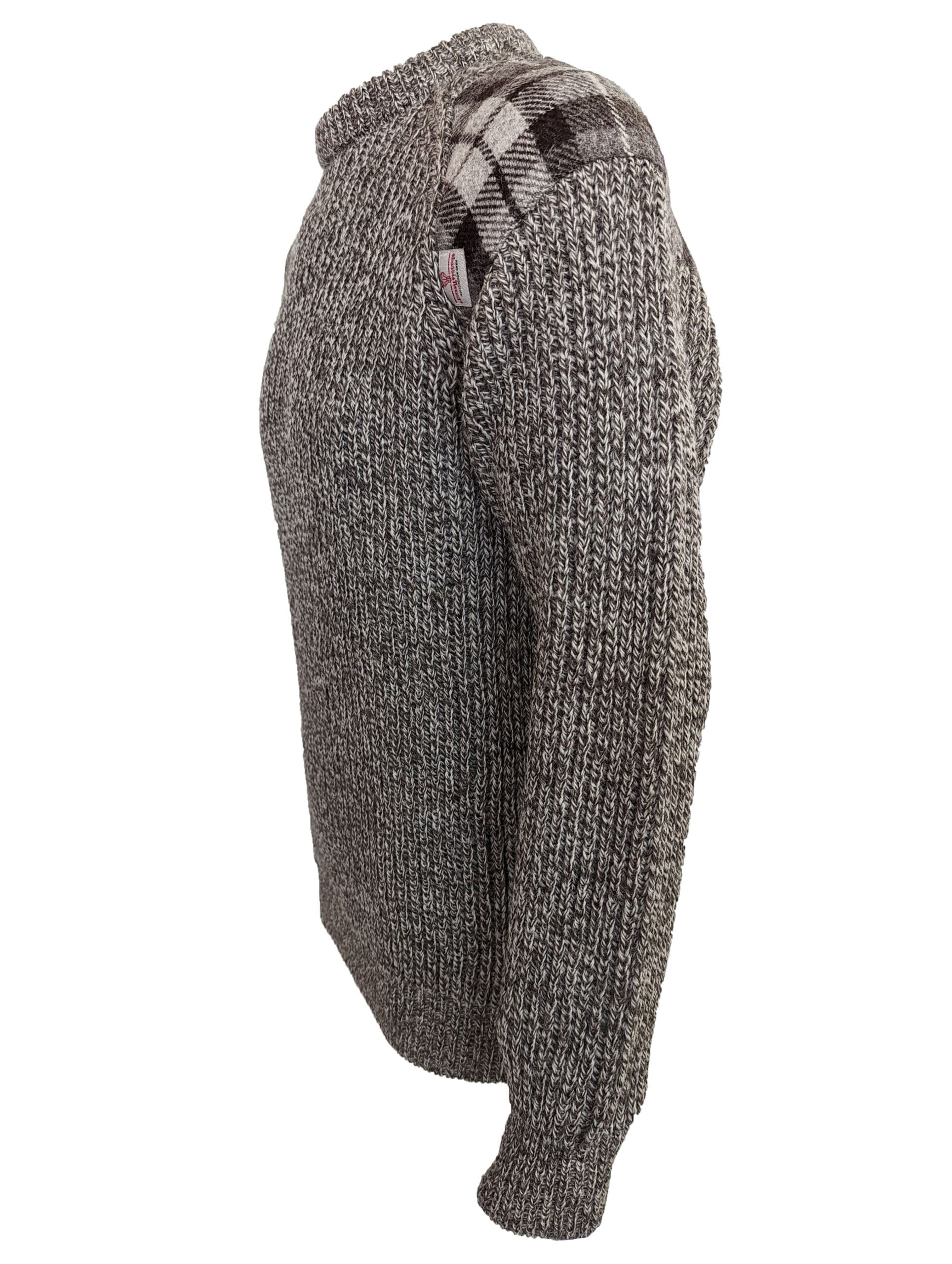 2212-Gamekeeper-Chunky-crew-neck-sweater-with-Harris-Tweed-patches-scaled