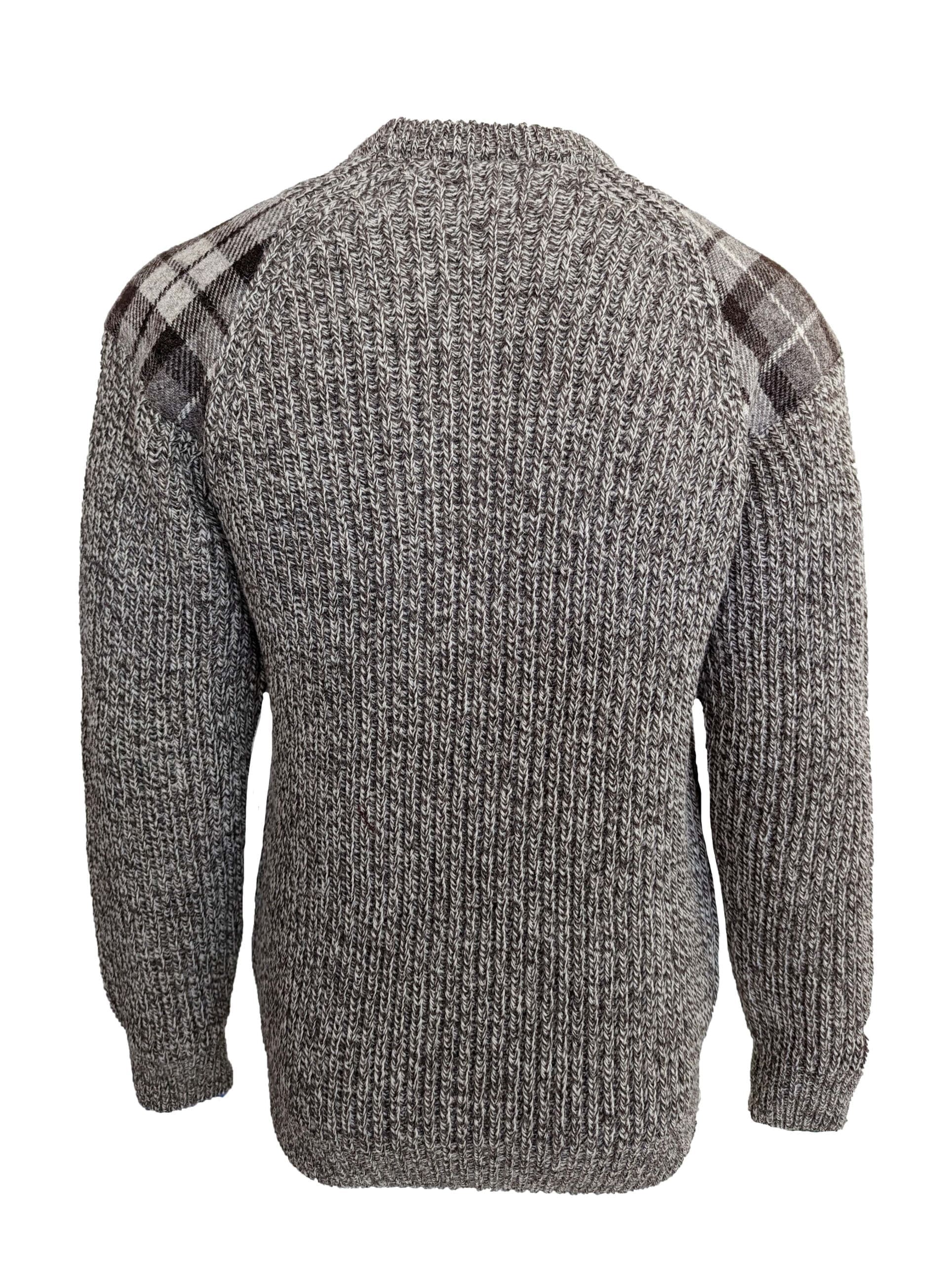 2213-Gamekeeper-Chunky-crew-neck-sweater-with-Harris-Tweed-patches-scaled