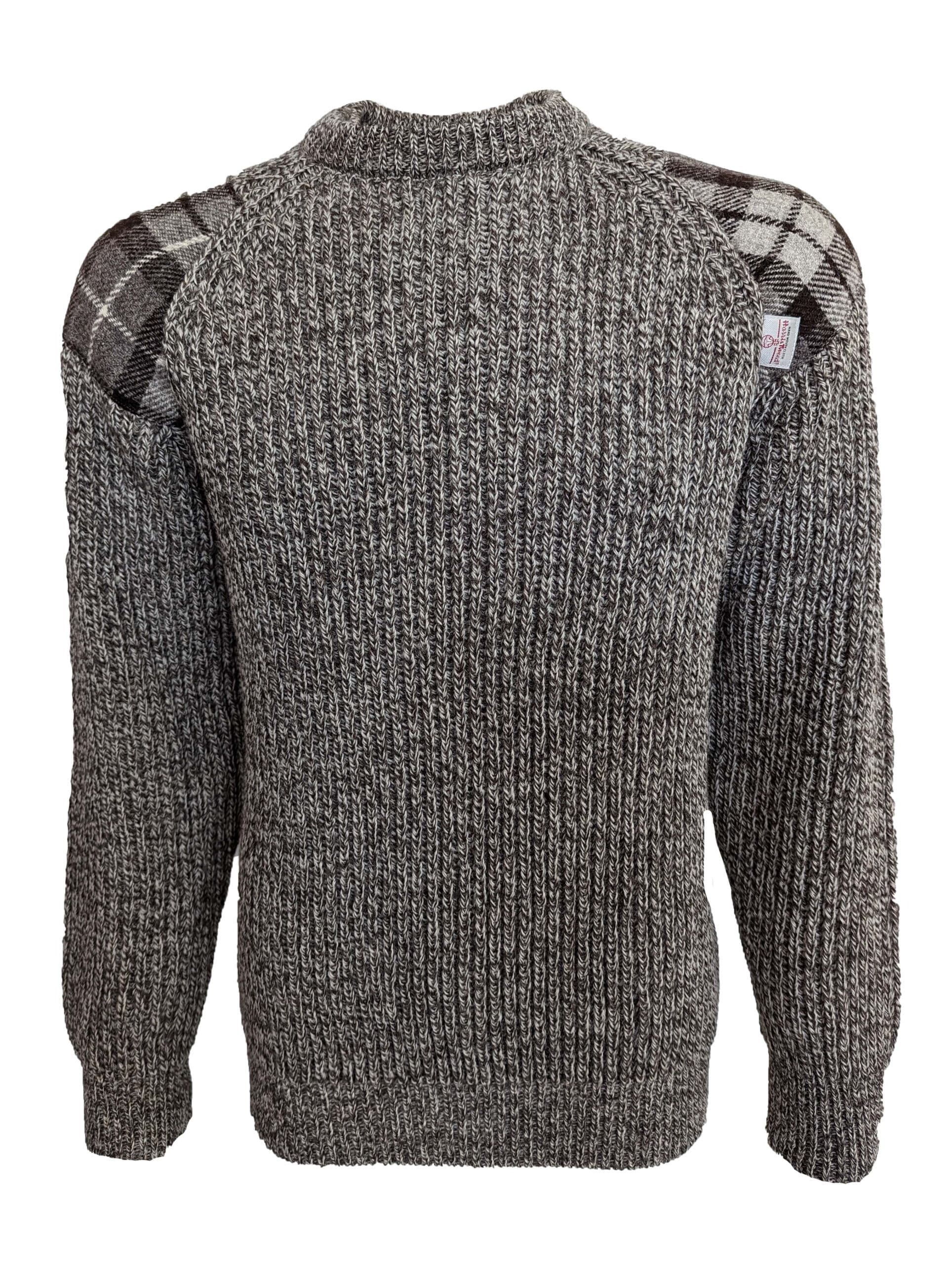 2215-Gamekeeper-Chunky-crew-neck-sweater-with-Harris-Tweed-patches-scaled