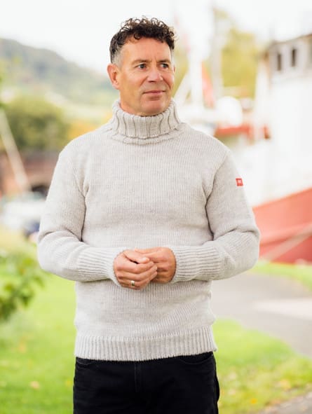 Grampian Oiled Wool Pullover