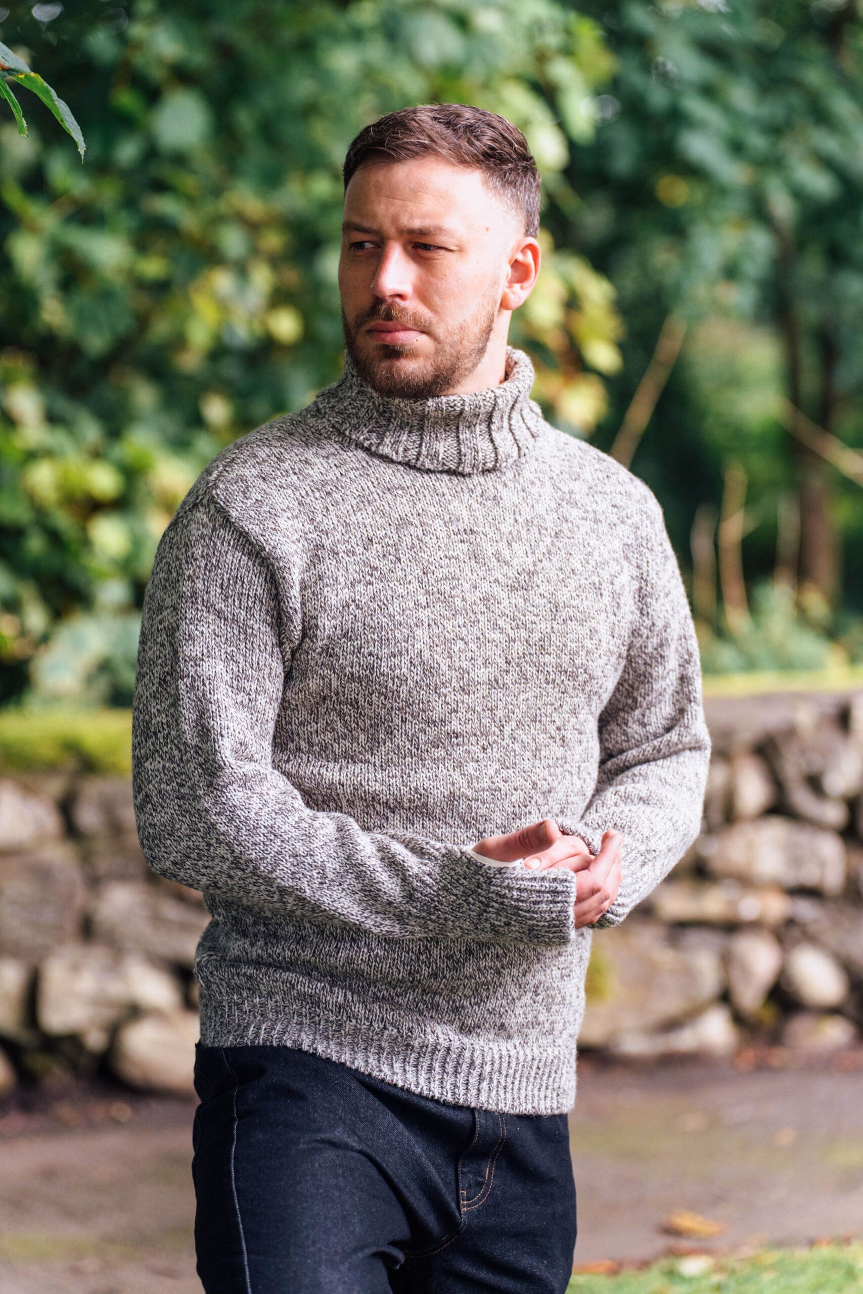 Grampian Oiled Wool Pullover