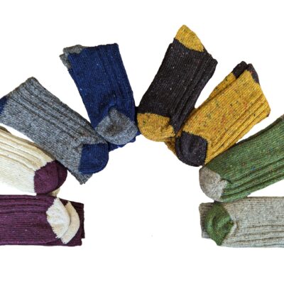 Donegal Irish Wool Walking Socks