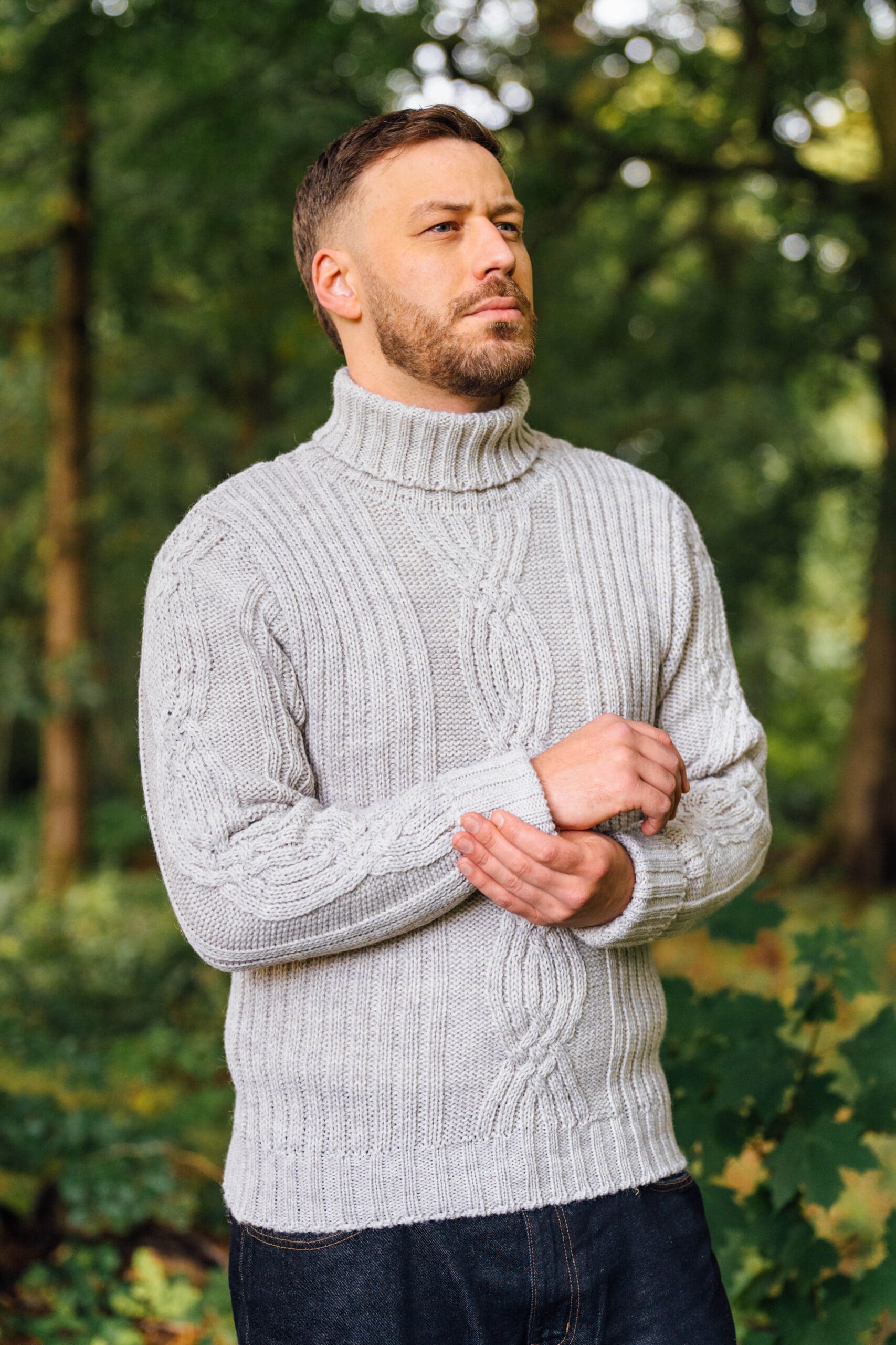 Celtic Knot Roll Neck Celtic Knot Roll Neck