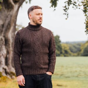 Celtic Knot Roll Neck Celtic Knot Roll Neck