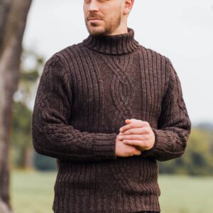 Celtic Knot Roll Neck Celtic Knot Roll Neck