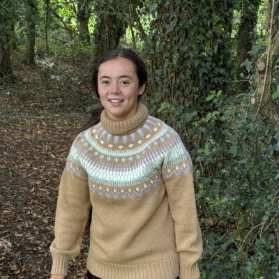 Fair Isle Merino Roll Neck