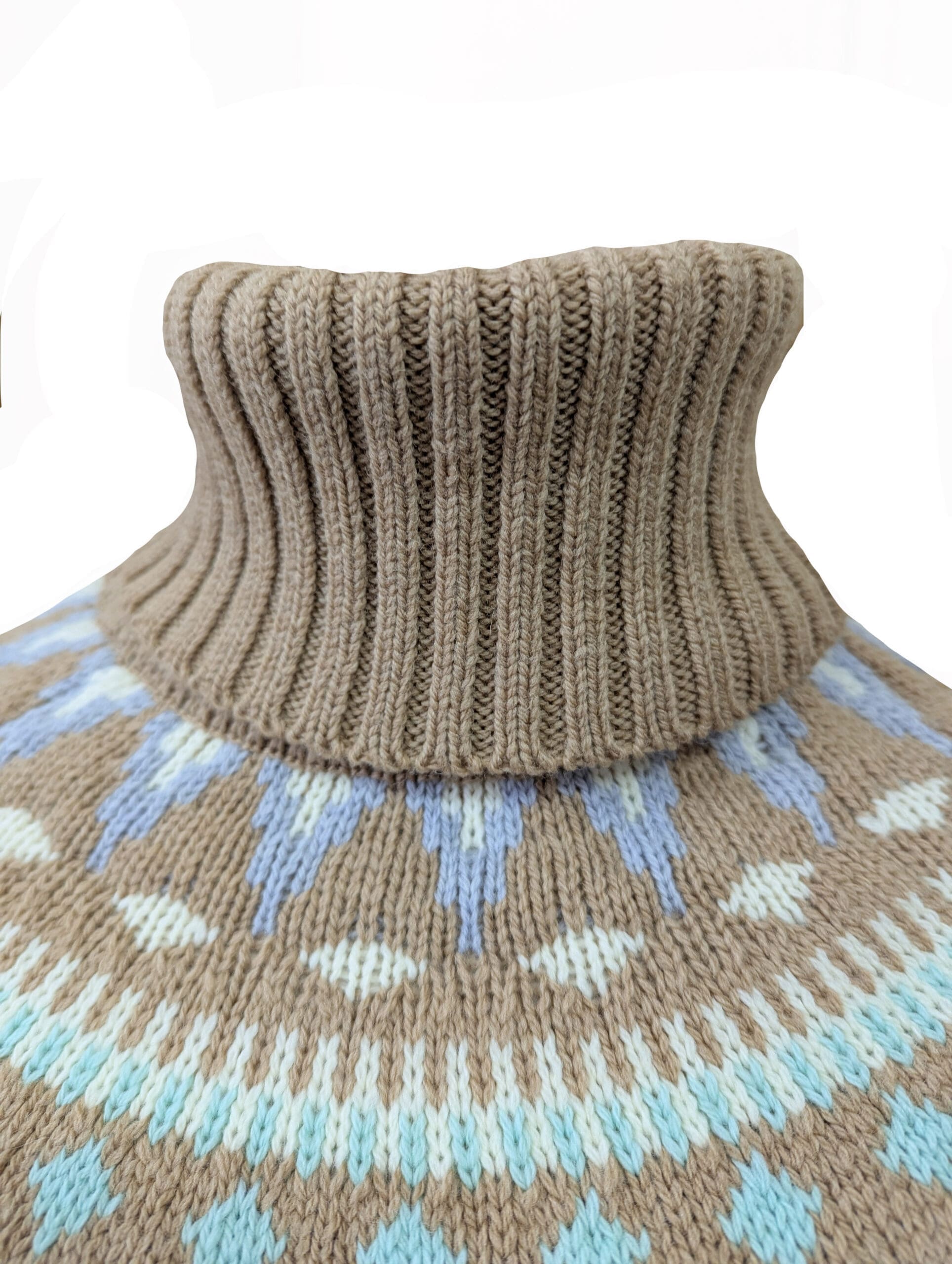 Fair Isle Merino Roll Neck Fair Isle Merino Roll Neck
