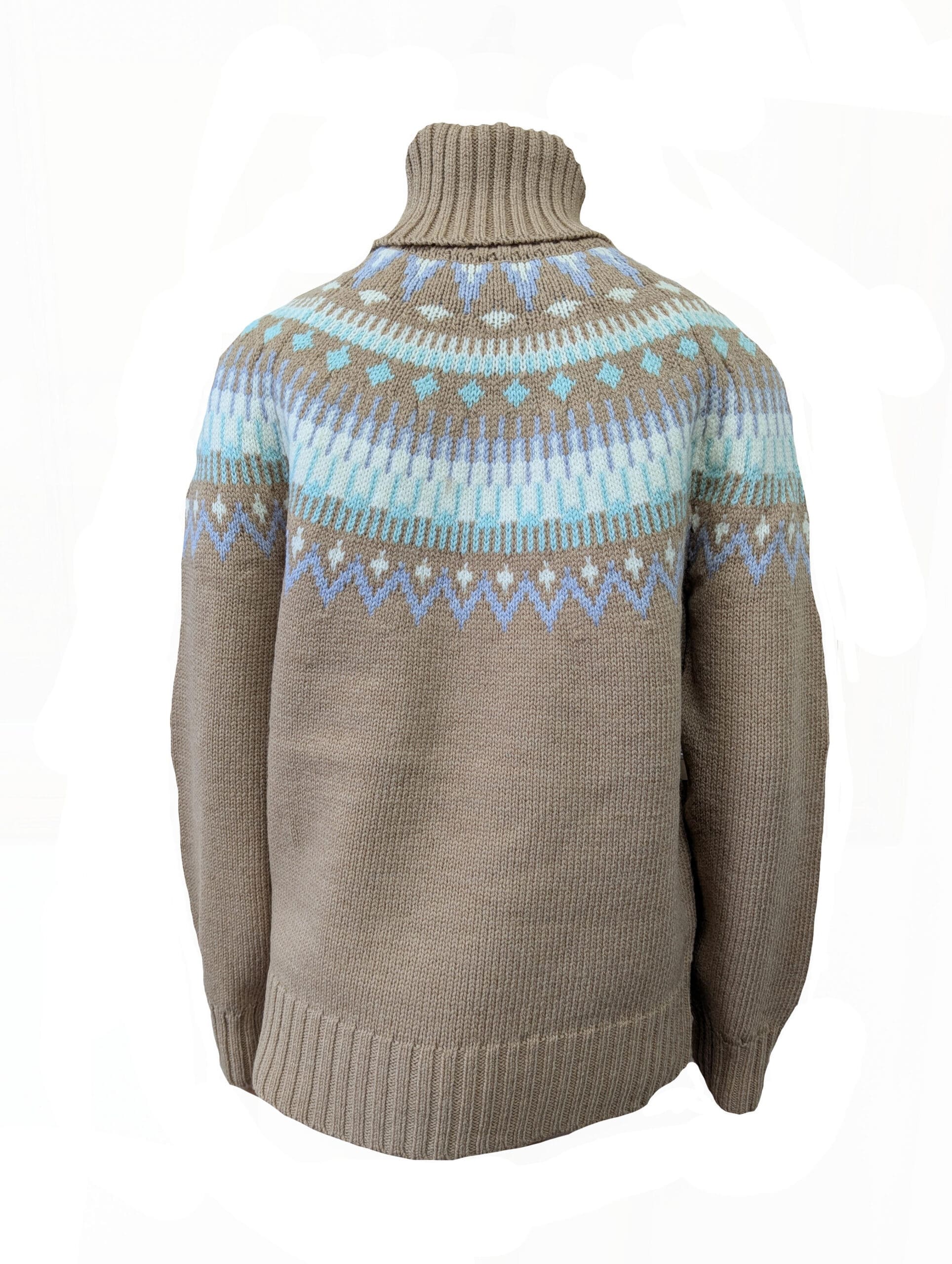 Fair Isle Merino Roll Neck Fair Isle Merino Roll Neck