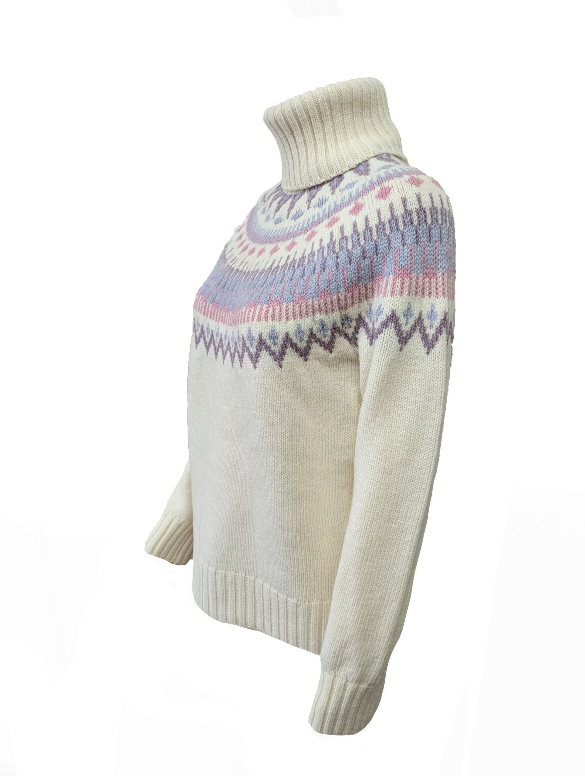 Fair Isle Merino Roll Neck Fair Isle Merino Roll Neck