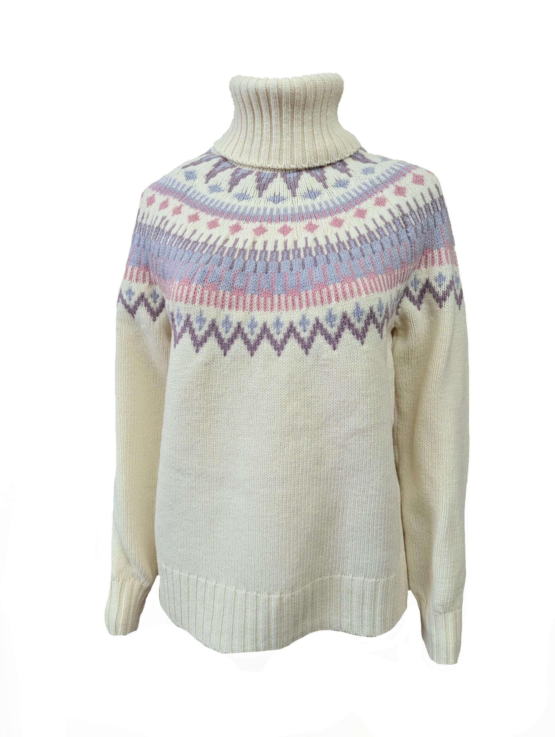 Fair Isle Merino Roll Neck Fair Isle Merino Roll Neck