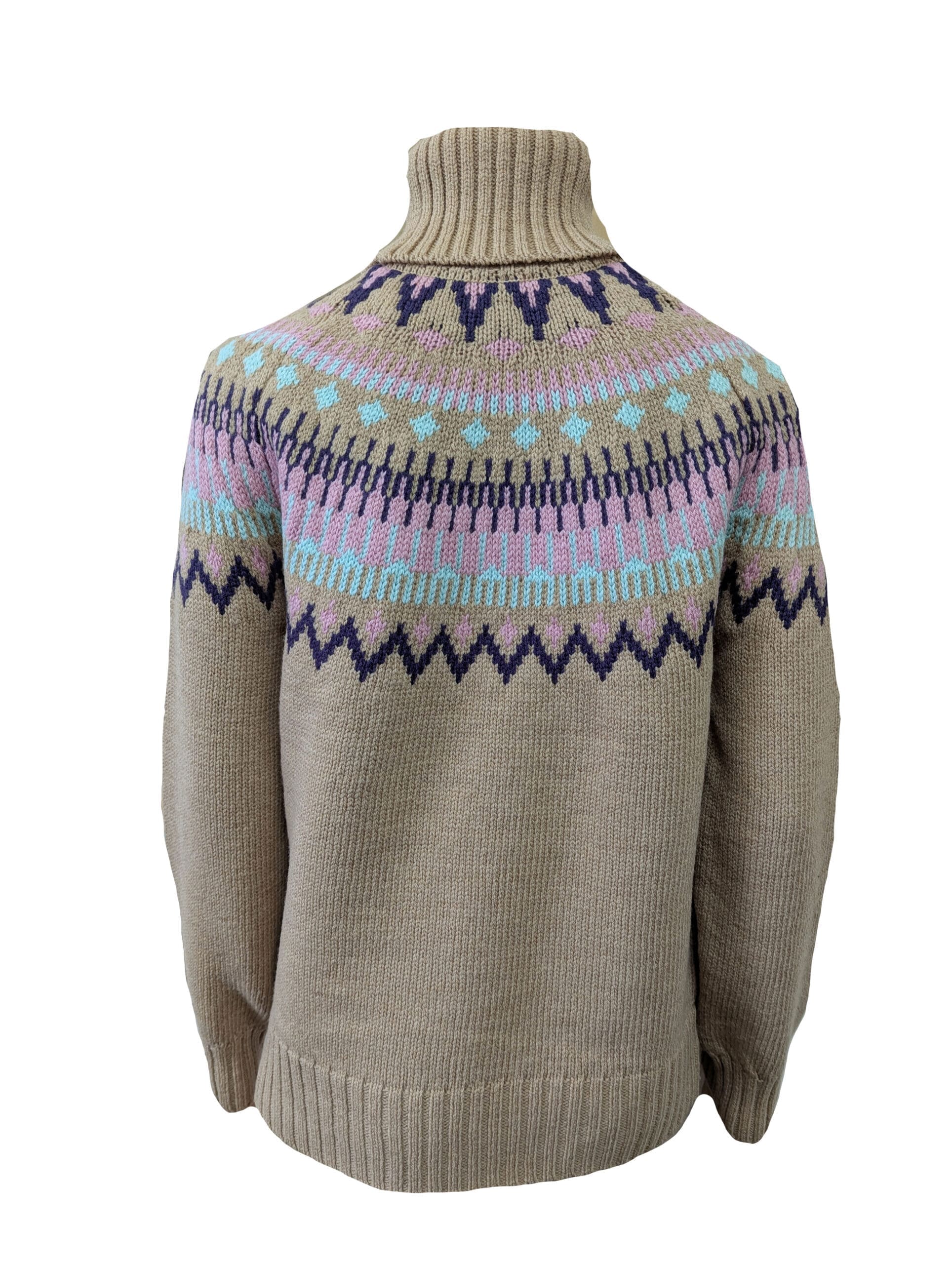 Fair Isle Merino Roll Neck Fair Isle Merino Roll Neck