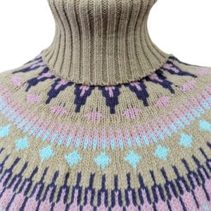 Fair Isle Merino Roll Neck Fair Isle Merino Roll Neck