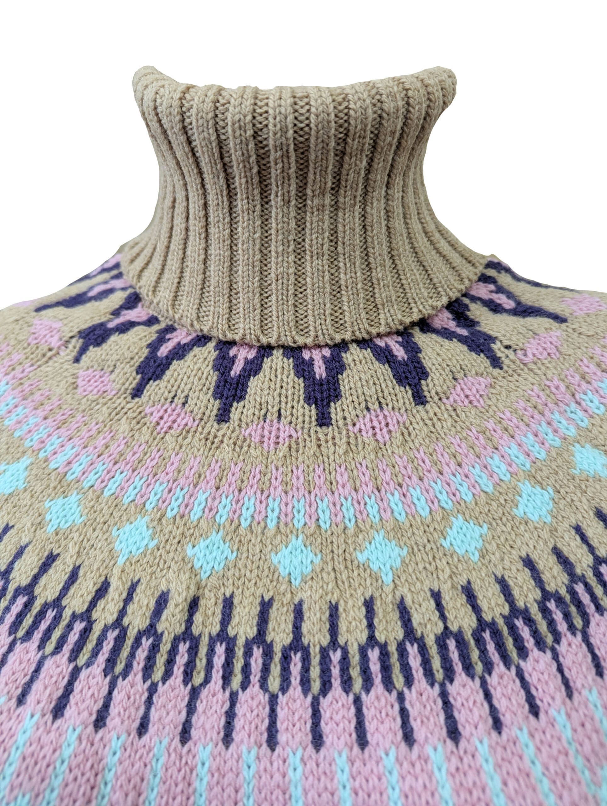 Fair Isle Merino Roll Neck Fair Isle Merino Roll Neck