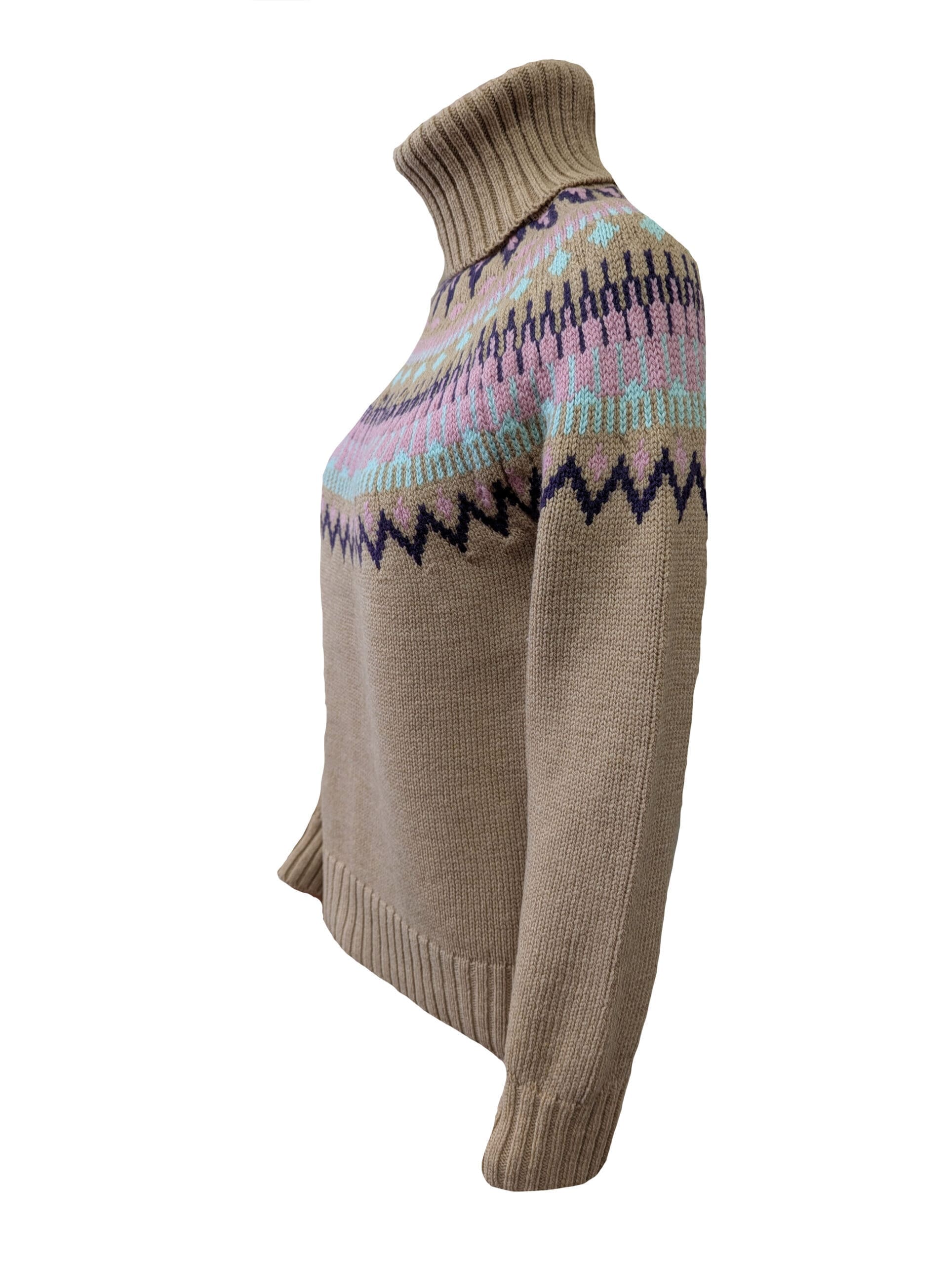 Fair Isle Merino Roll Neck Fair Isle Merino Roll Neck