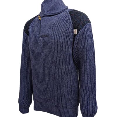 Byreman - Chunky knit Shawl Collar Sweater Sale Line